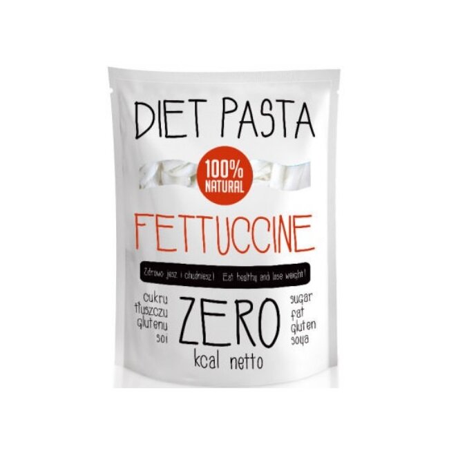 Makaron fettuccine 0 kcal 340 g Diet Pasta cena 8,10zł Sklep AleEko.pl