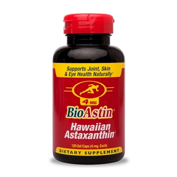 BioAstin® Astaksantyna 4 mg 120 kapsułek Kenay cena 43,44$