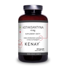Kenay Astaksantyna 4 mg 300 kapsułek PROMOCJA!