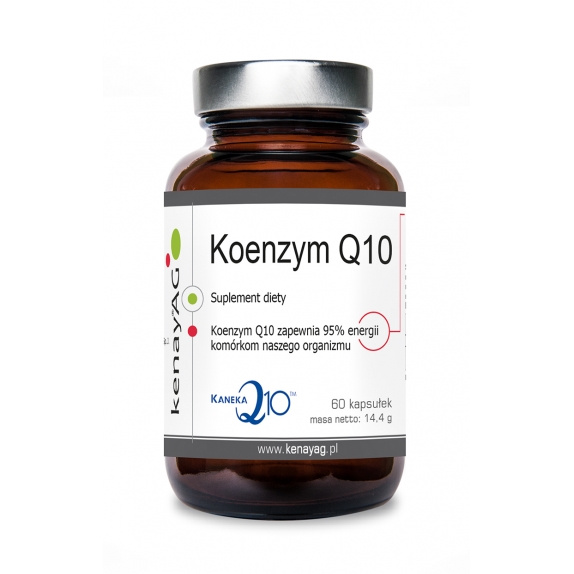 Koenzym Q10 50 mg 60 kapsułek Kenay cena 39,90zł