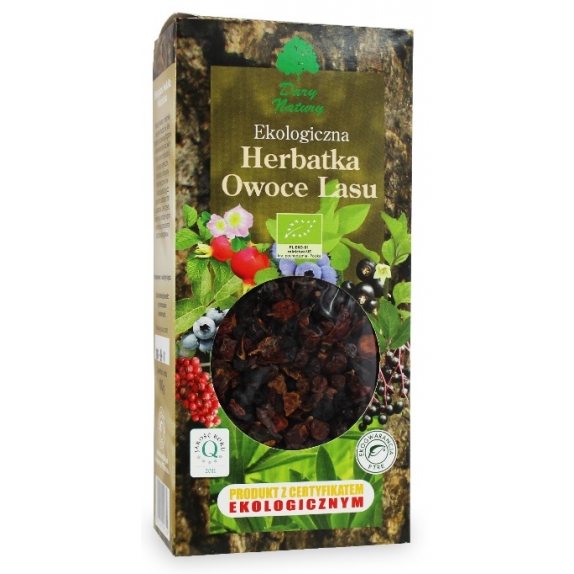 Herbata owoce lasu 100 g BIO Dary Natury cena 18,99zł
