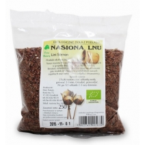 Nasiona lnu (siemię lniane) 250 g Dary Natury