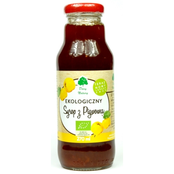 Syrop z pigwowca 270 ml BIO Dary Natury cena 16,75zł