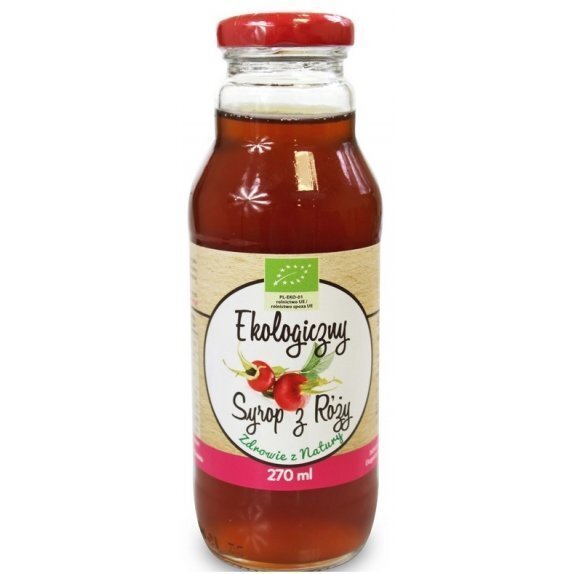 Syrop z róży Eko 270 ml Dary Natury cena 14,59zł