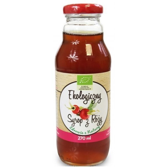 Syrop z róży 270 ml BIO Dary Natury cena 15,32zł