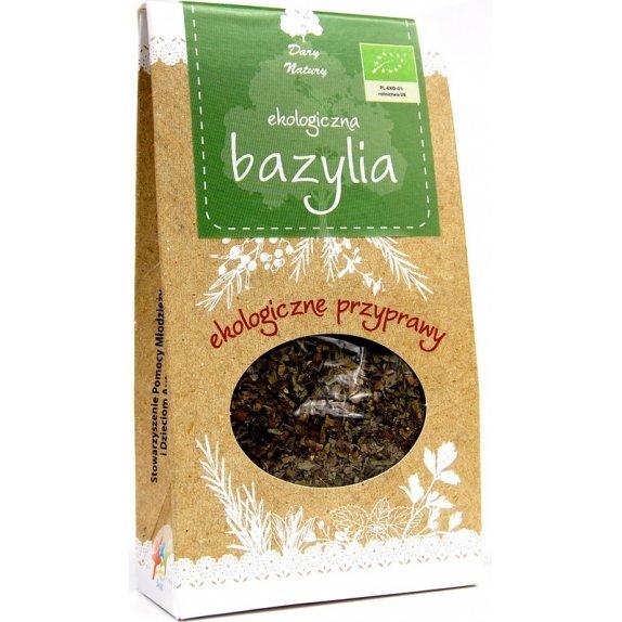 Bazylia 25 g Eko Dary Natury cena 6,45zł