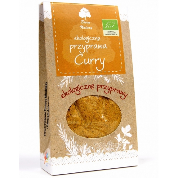 Curry 60g BIO Dary Natury cena 8,19zł
