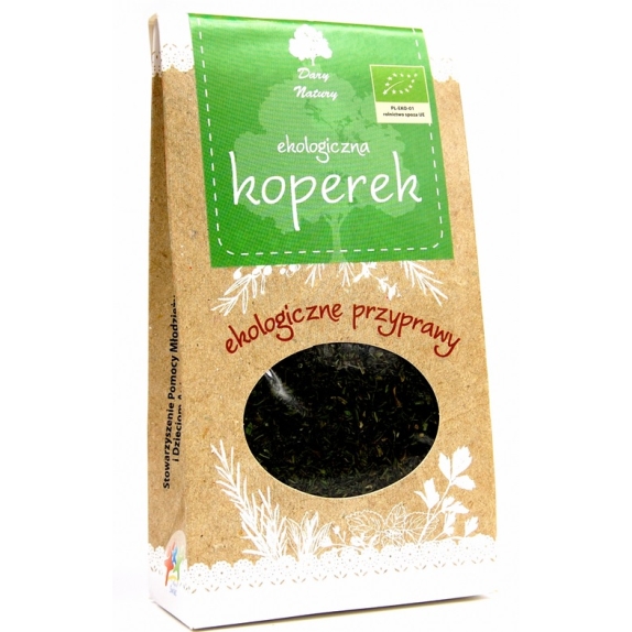 Koperek suszony 30 g BIO Dary Natury cena 1,98$