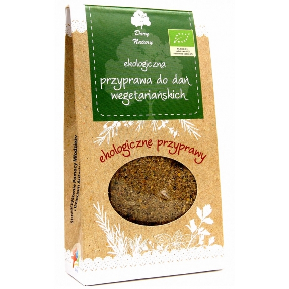 Przyprawa do dań wegetariańskich 40 g BIO Dary Natury PROMOCJA cena 4,90zł