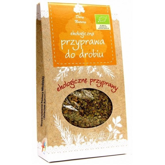 Przyprawa do drobiu 30 g BIO Dary Natury cena 1,73$