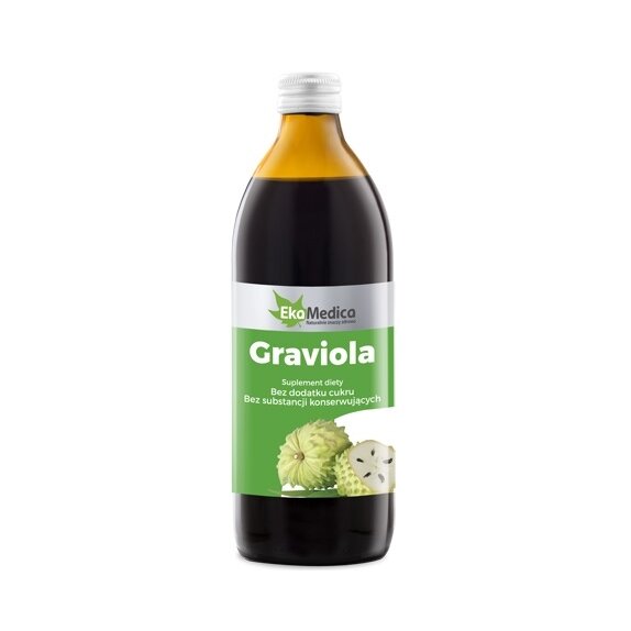 EkaMedica Sok z gravioli 1000 ml cena 57,90zł