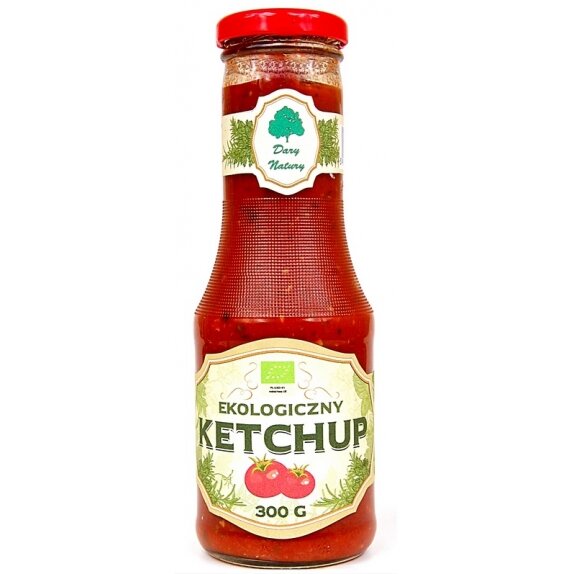 Ketchup pomidorowy łagodny 300 g BIO Dary Natury cena 10,45zł