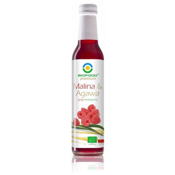 Syrop malina z agawą 250 ml BIO Bio Food cena 16,65zł