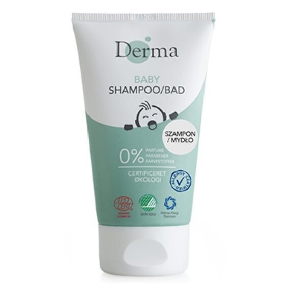 Derma Eco Baby szampon, mydło dla dzieci 150 ml cena 20,50zł