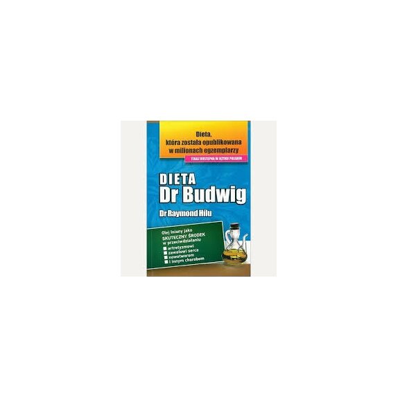 Książka "Dieta Dr Budwig." Dr Raymond Hilu cena 29,79zł