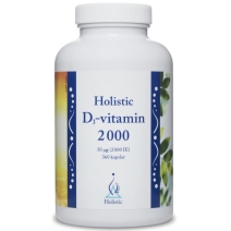 Holistic Witamina D3 50 µg (2000 IU) 360 kapsułek