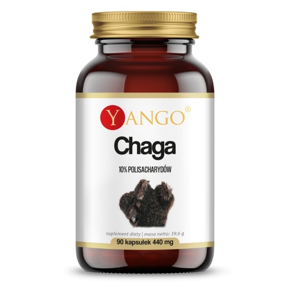 Chaga ekstrakt 90 kapsułek Yango cena 58,90zł