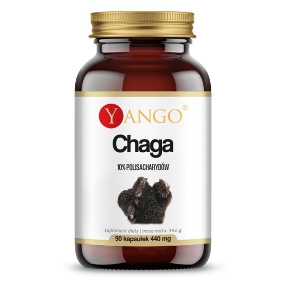 Chaga ekstrakt 90 kapsułek Yango cena 15,90$