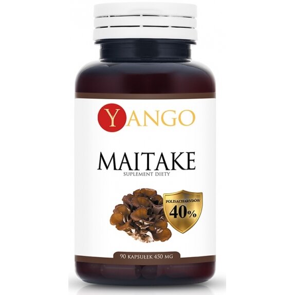 Maitake ekstrakt 90 kapsułek Yango cena 70,55zł