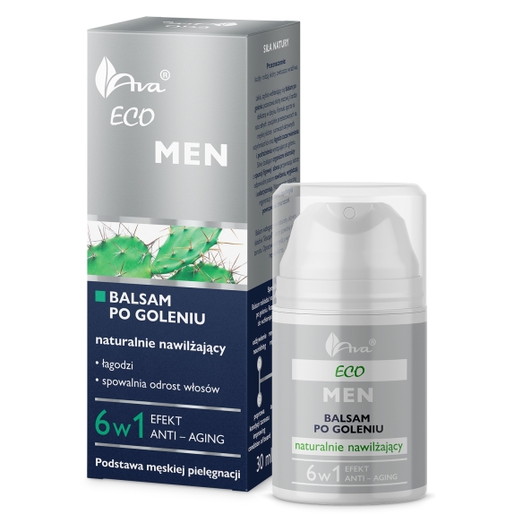 Ava Eco Men balsam po goleniu naturalnie nawilżający 50 ml cena 24,99zł