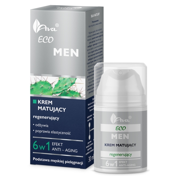 Ava Eco Men krem matujący - regenerujący 50 ml cena 24,49zł