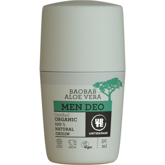 Urtekram men dezodorant w kulce dla mężczyzn 50 ml ECO cena 23,69zł
